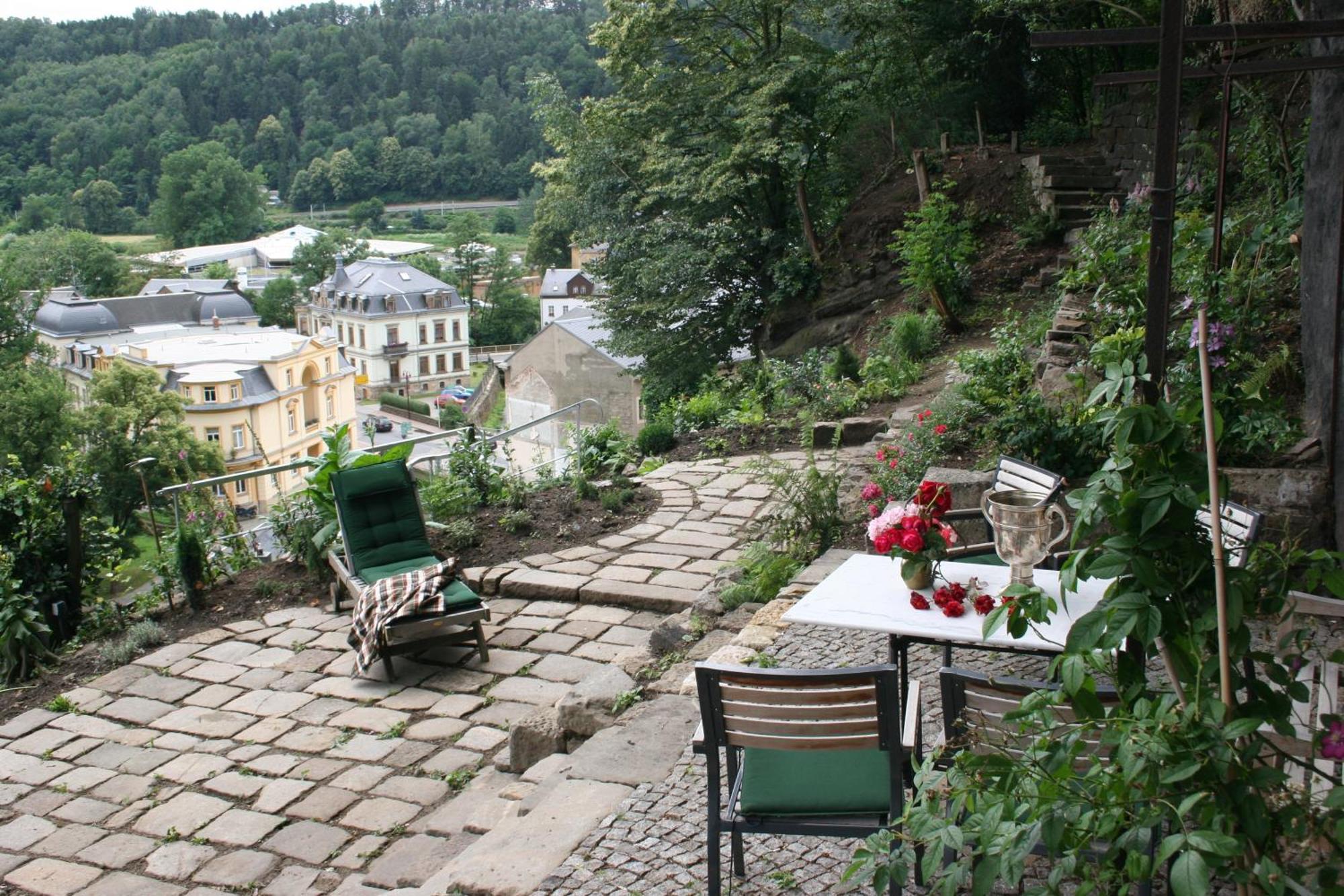 Apartmenthaus Albrechtsburg บาดชานเดา ภายนอก รูปภาพ