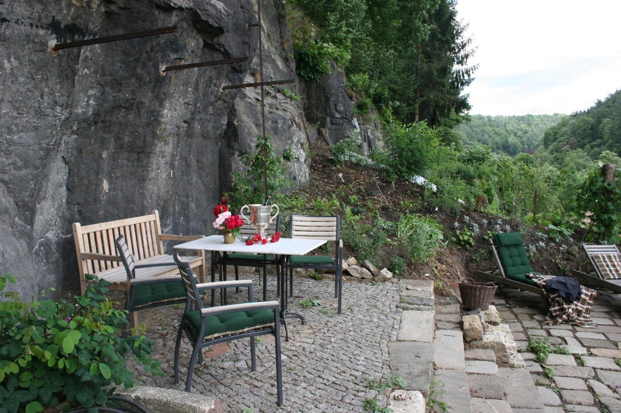 Apartmenthaus Albrechtsburg บาดชานเดา ภายนอก รูปภาพ