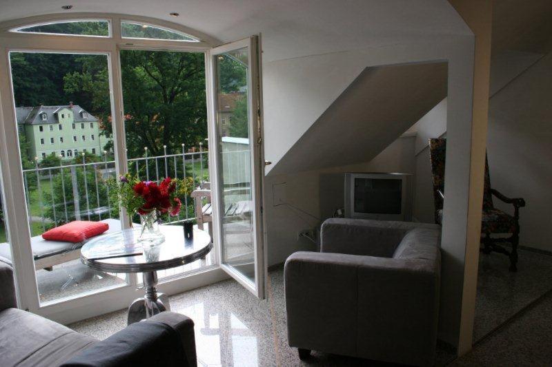 Apartmenthaus Albrechtsburg บาดชานเดา ห้อง รูปภาพ